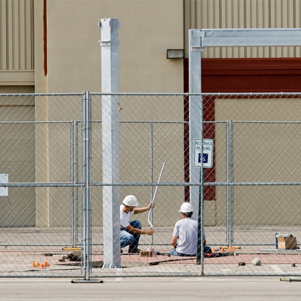 how much time can i lease the temporary fence for my building site or event in Bay Shore